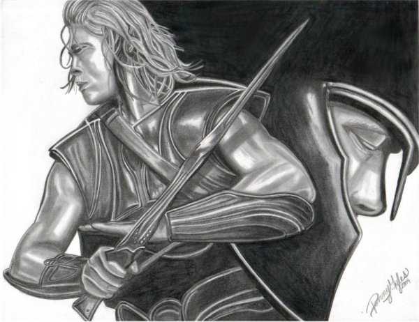 Спартанский воин раскраска