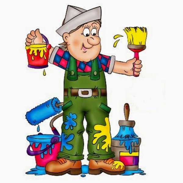 Профессия маляр для детей