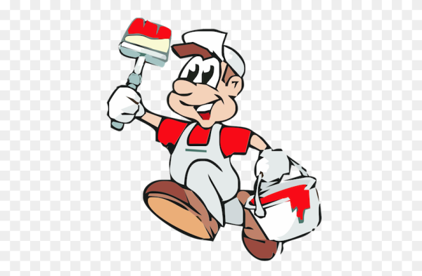 Маляр мультяшный