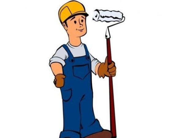 Маляр мультяшный