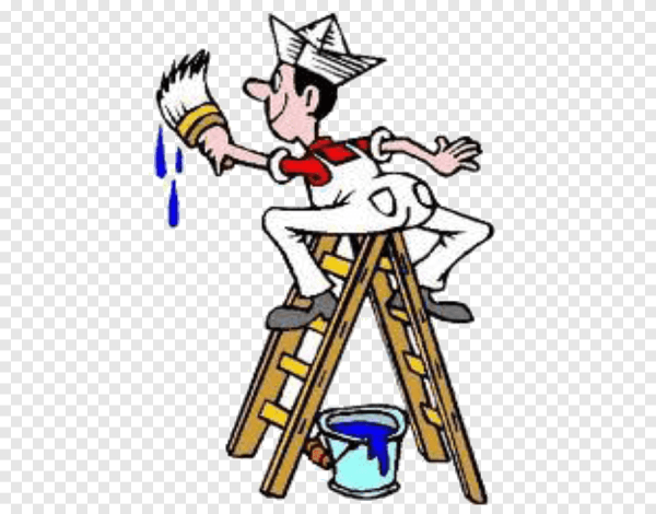 Веселый маляр