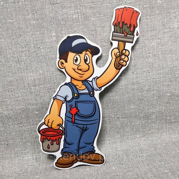 Маляр картинка