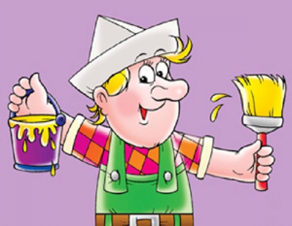 Профессия маляр для детей