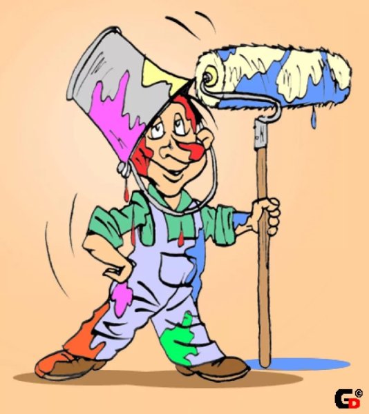 Ремонт квартир карикатура