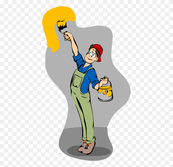 Веселый маляр