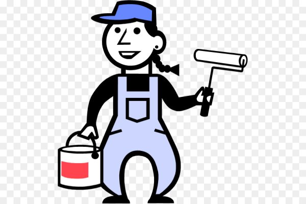 Эмблема штукатура маляра