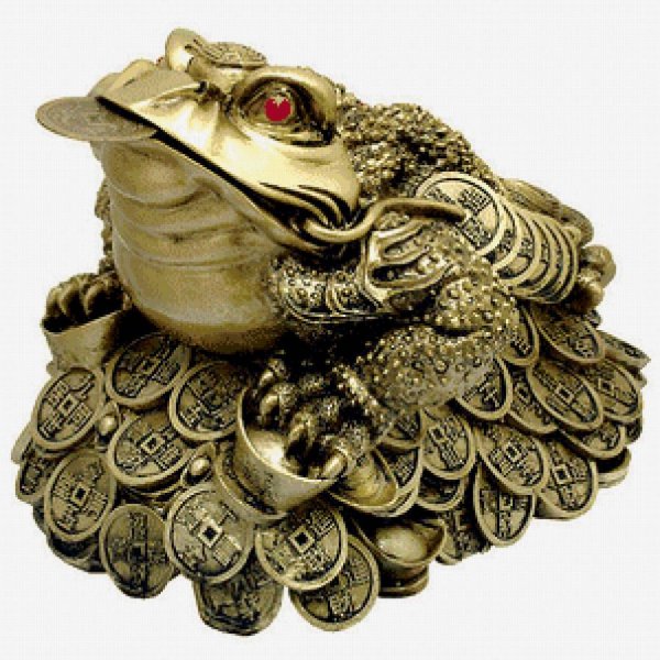 Феншуйская жаба