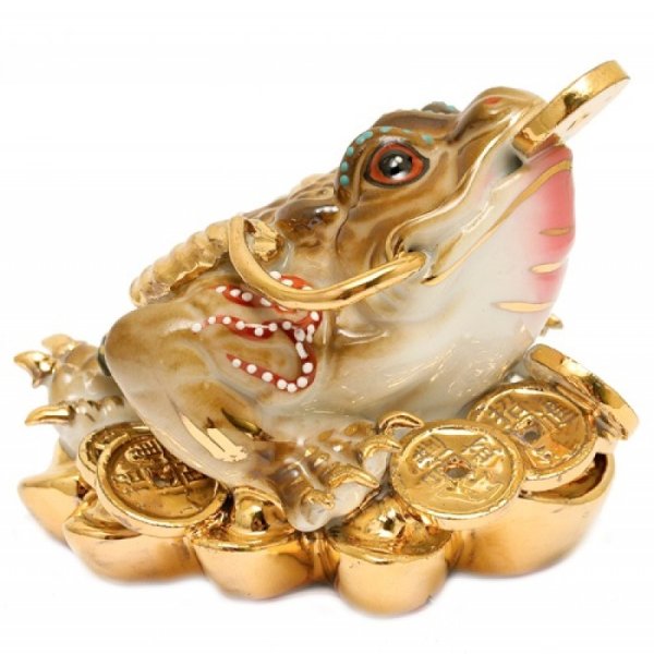 Трехлапая денежная жаба фен-шуй талисман
