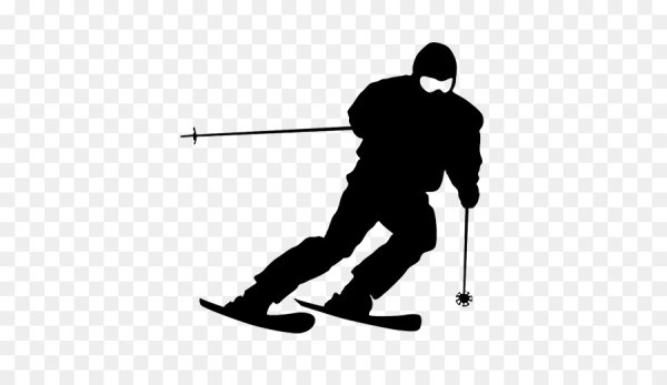 Горные лыжи вектор