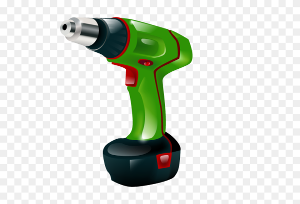 Шуруповерт нарисованный