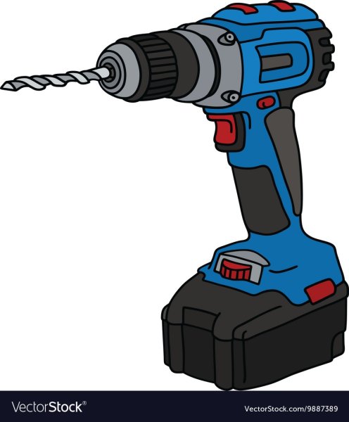 Дрель раскраска для детей