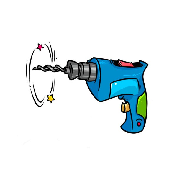 Шуруповерт пиктограмма