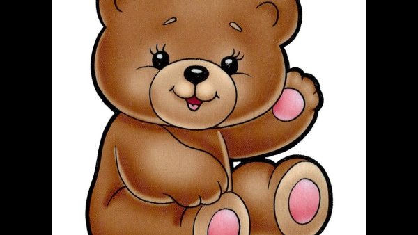 Медведь мультяшный