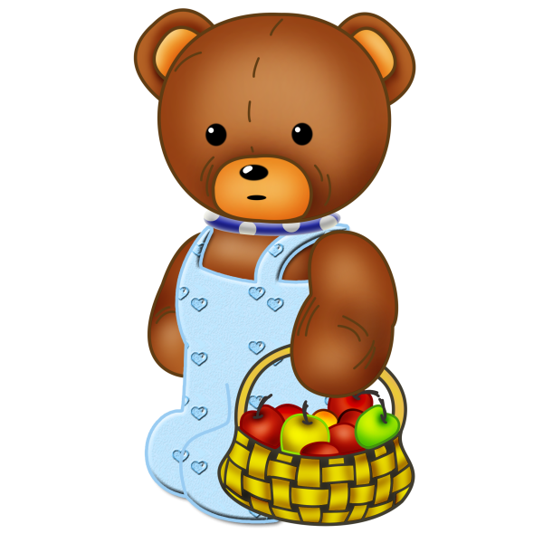 Изображение мишки для детей