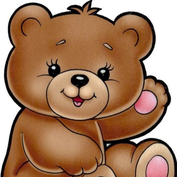 Медведь на шкафчик в детском саду