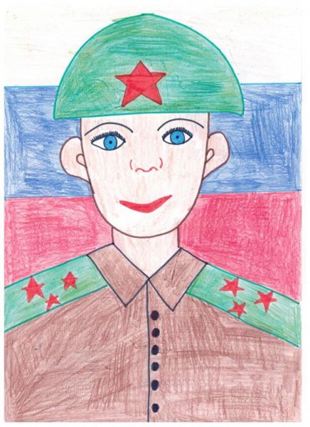 Рисунок на тему защитники Родины