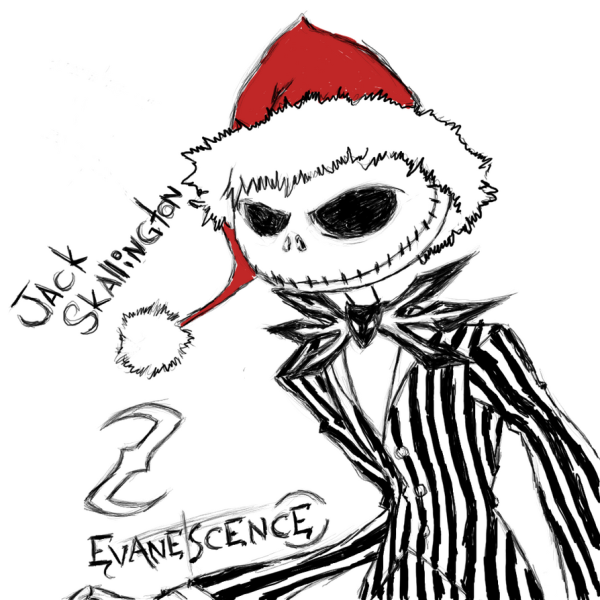 Бугимен рисунок карандашом