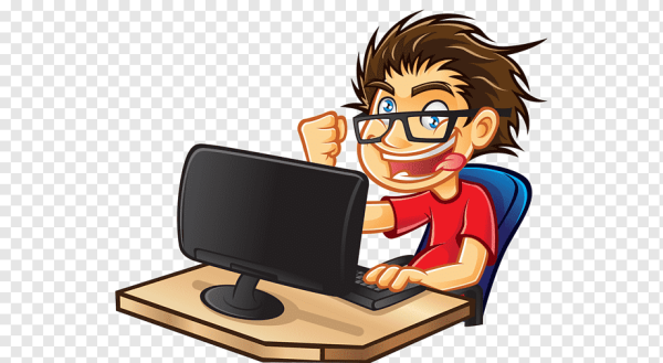 Программист мультяшный