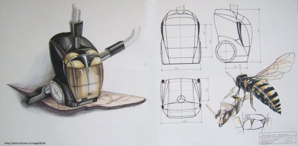 Стилизация бионической формы