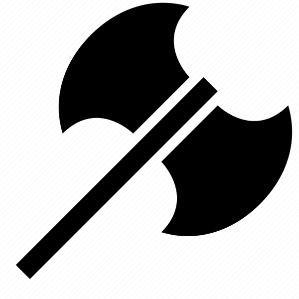 Топор значок