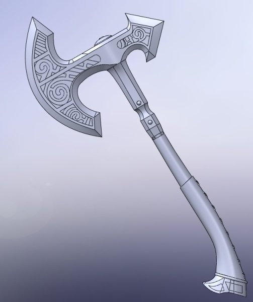 Сталгримовая секира