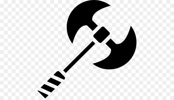 Секира силуэт