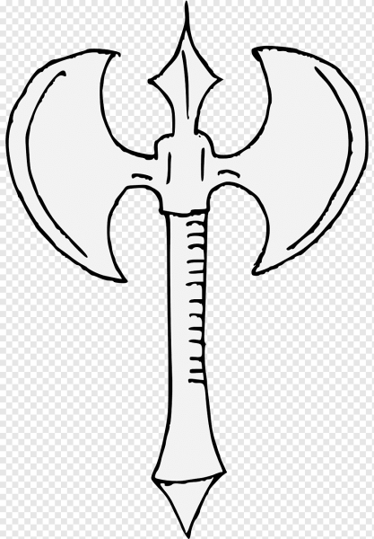 Трафарет на топор