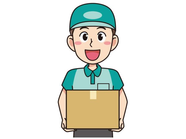 Курьер мультяшный