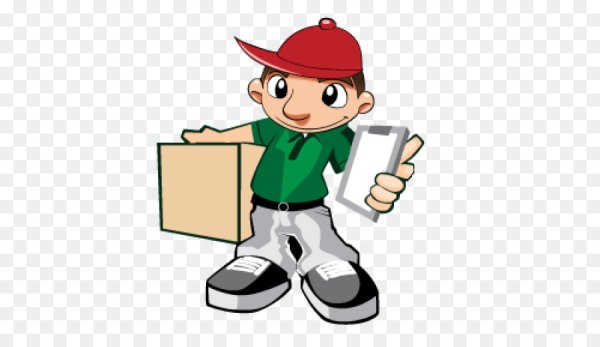 Курьер клипарт