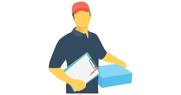 Курьер пиктограмма