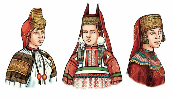 Двурогая кика головной убор