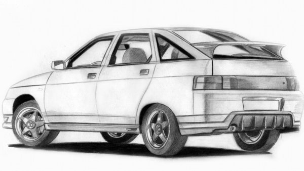 Лада 2112 чертеж