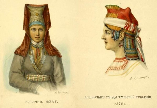 Головные уборы славян древней Руси