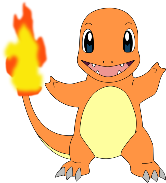 Покемон Чармандер и Пикачу