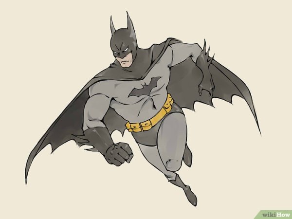 Бэтмен нарисовать