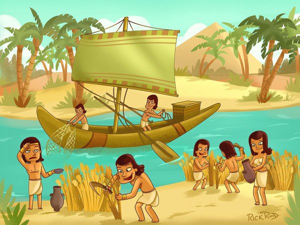 Древний Египет Нил