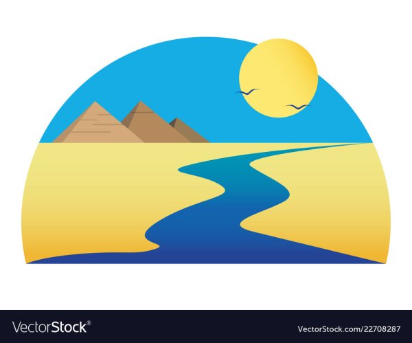 River Nile vector