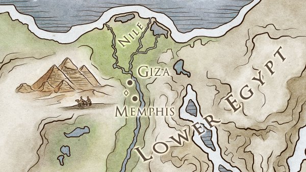 Меридово озеро пирамиды