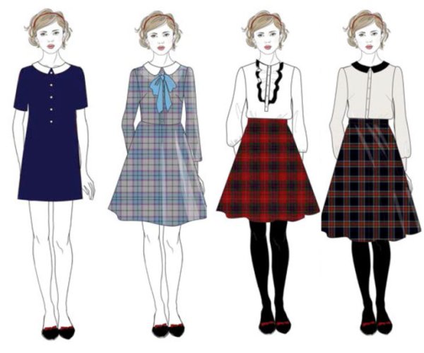 Эскиз школьной формы