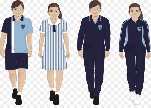 Эскиз современной школьной формы