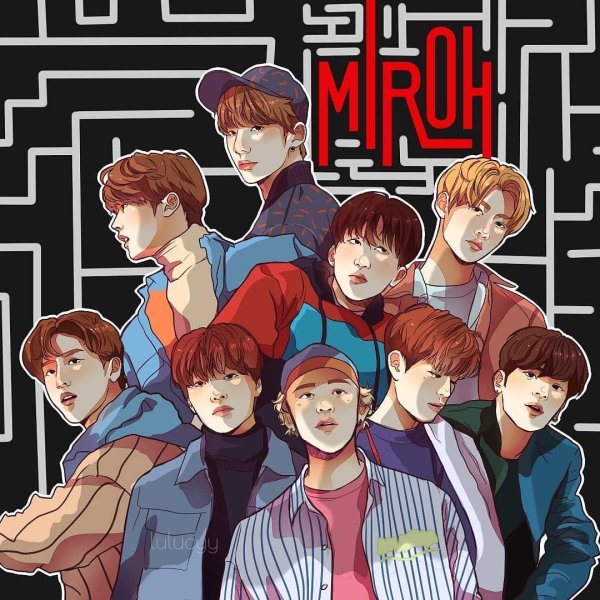Минхо арт Stray Kids