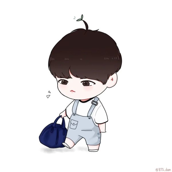 Чиби БТС Сокджин