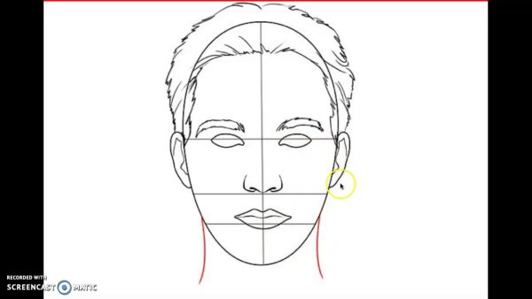 Лицо для рисования