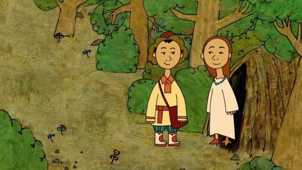 Гора самоцветов мультфильмы Птичья нога