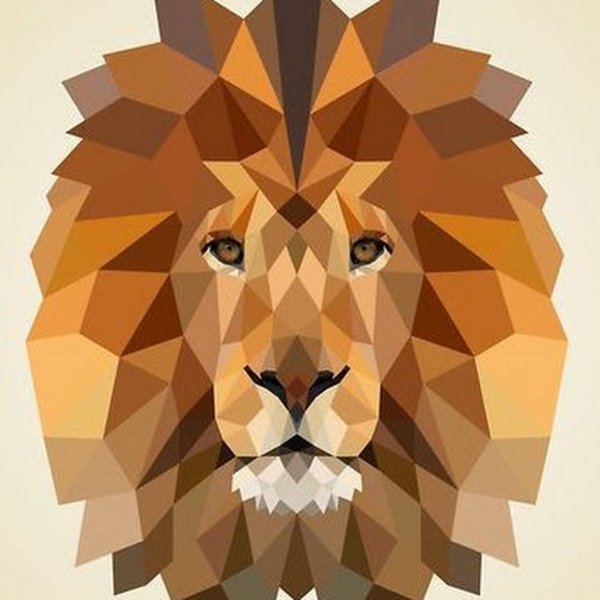 Стилизованная голова Льва
