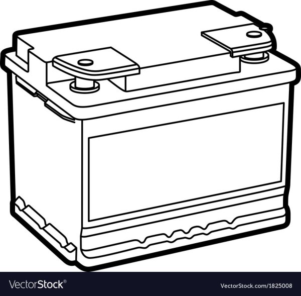 Тяговые аккумуляторные батареи вектор
