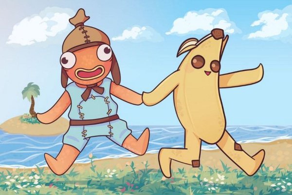 Карась ФОРТНАЙТ арт