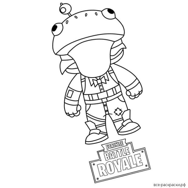 Раскраска карась вротнайт