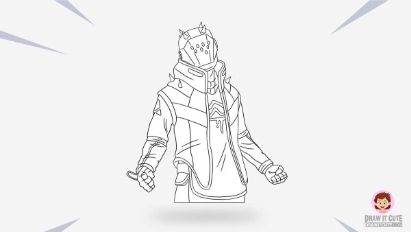 Простые рисунки ФОРТНАЙТ