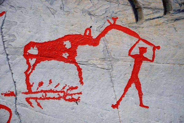 Наскальные рисунки в альте Норвегия